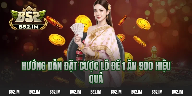 Hướng dẫn đặt cược lô đề 1 ăn 900 hiệu quả